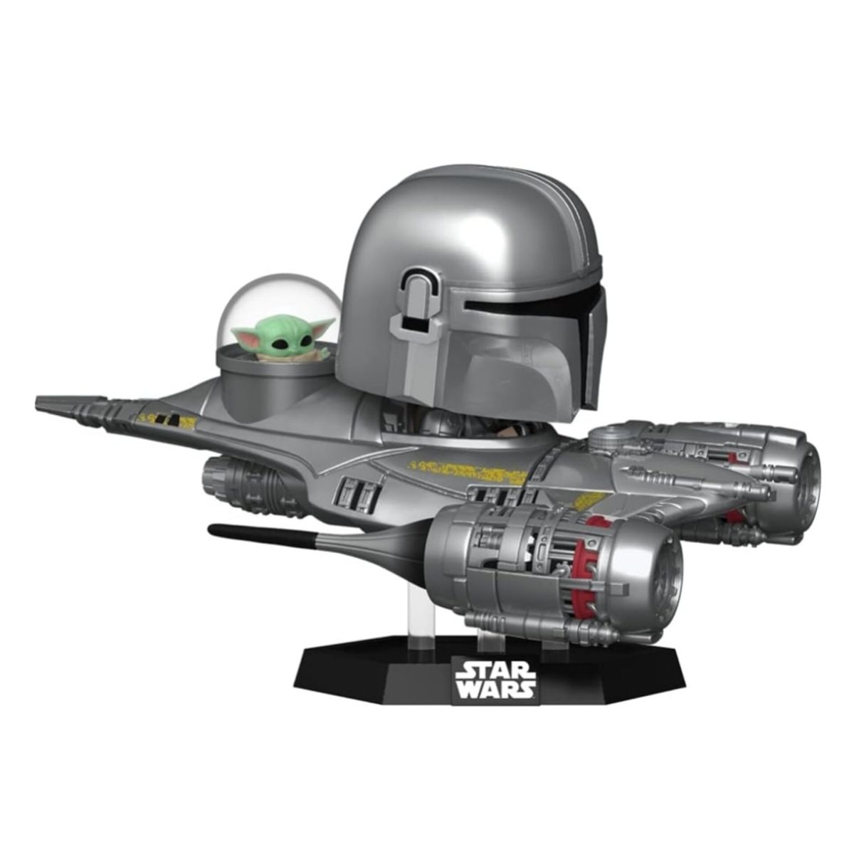 FUNKO - THE MANDALORIAN Y GROGU EN N1 STARFIGHTER