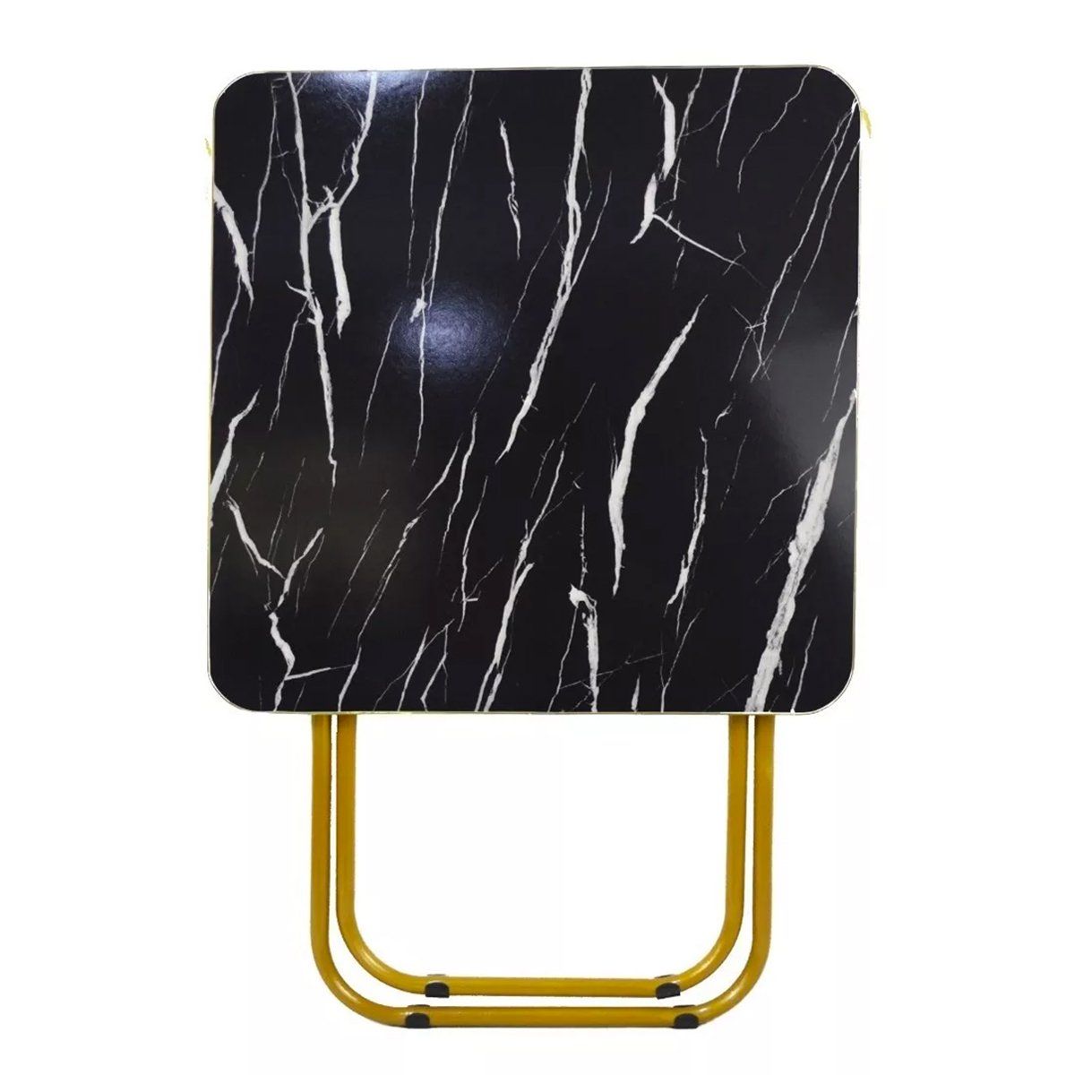 GENERICO - Mesa Mesita Plegable Multiuso Dormitorio Sala Playa 60cm Negra