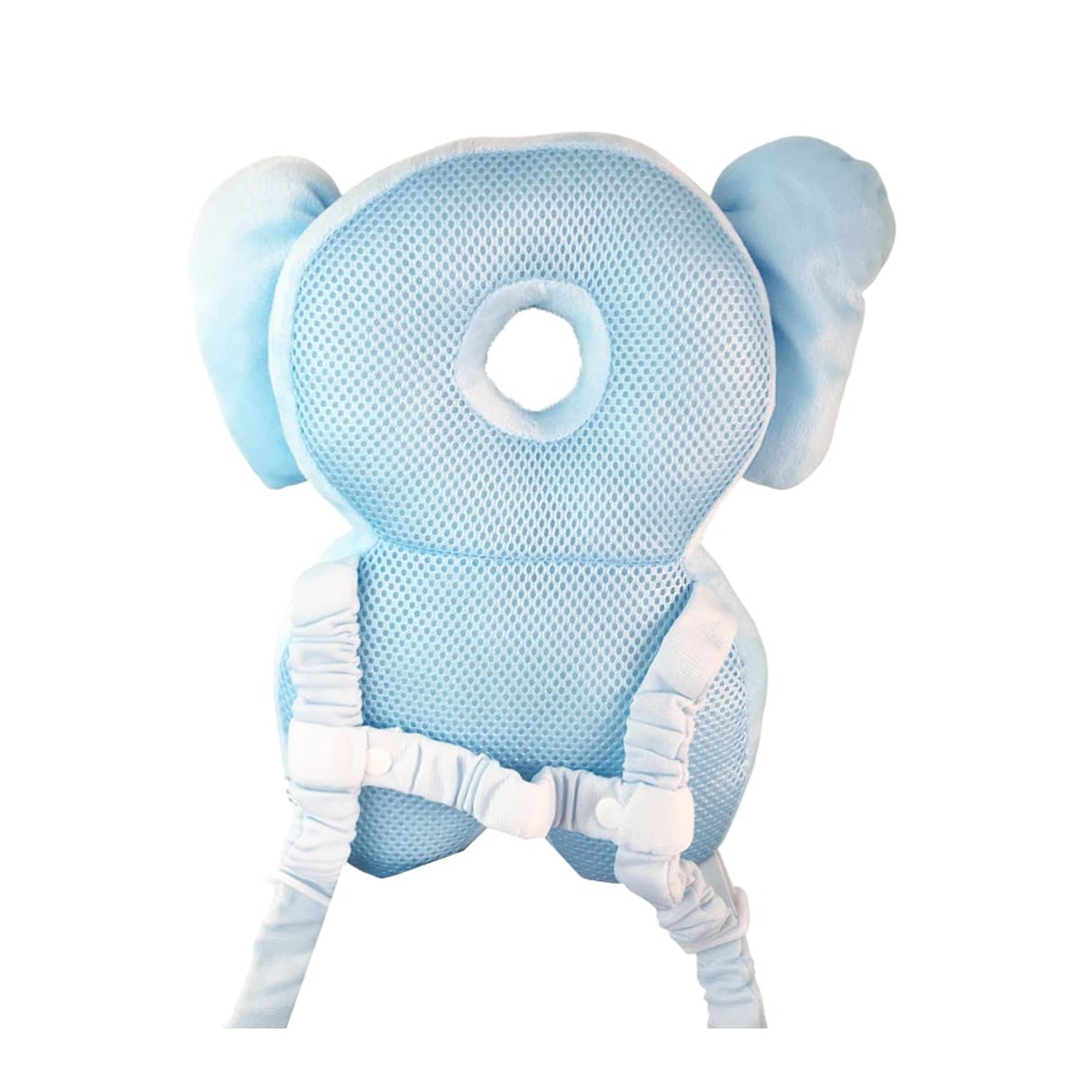 GENERICO - Protector anti caida elefante celeste para bebe