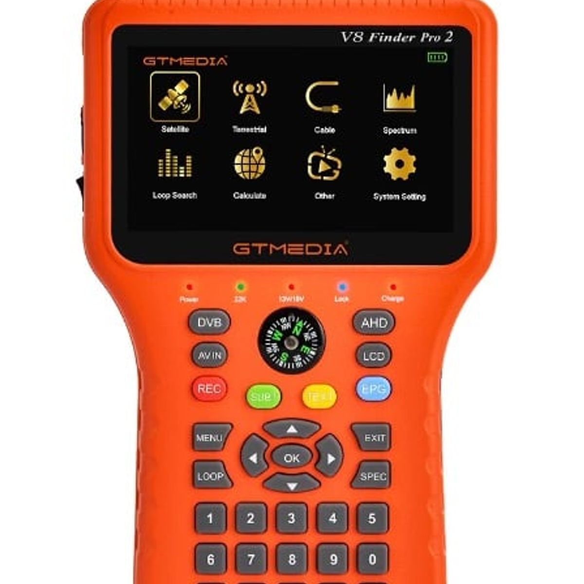 GT - GT MEDIA DETECTOR PROFESIONAL 4K SOPORTE BANDA C y Ku