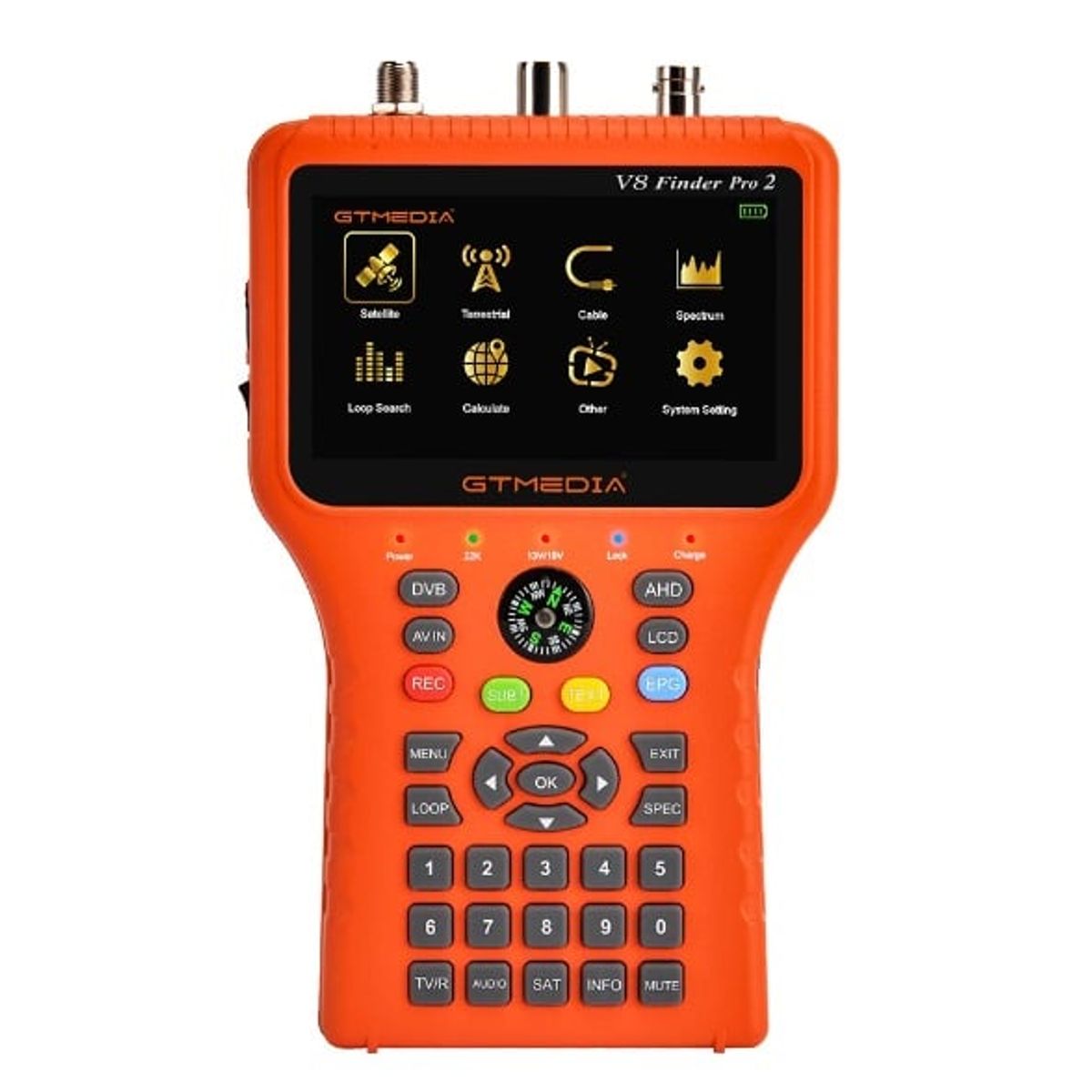 GT - GT MEDIA DETECTOR PROFESIONAL 4K SOPORTE BANDA C y Ku