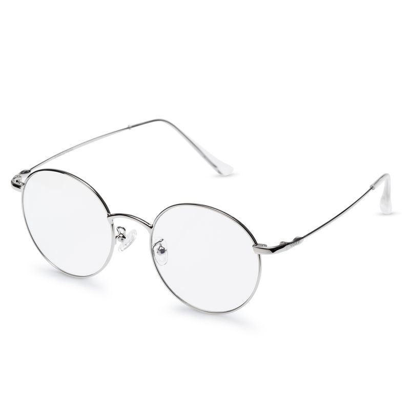 VALKUR - Lentes de Pantalla Contra Luz Azul Visión modelo Vinton Silver