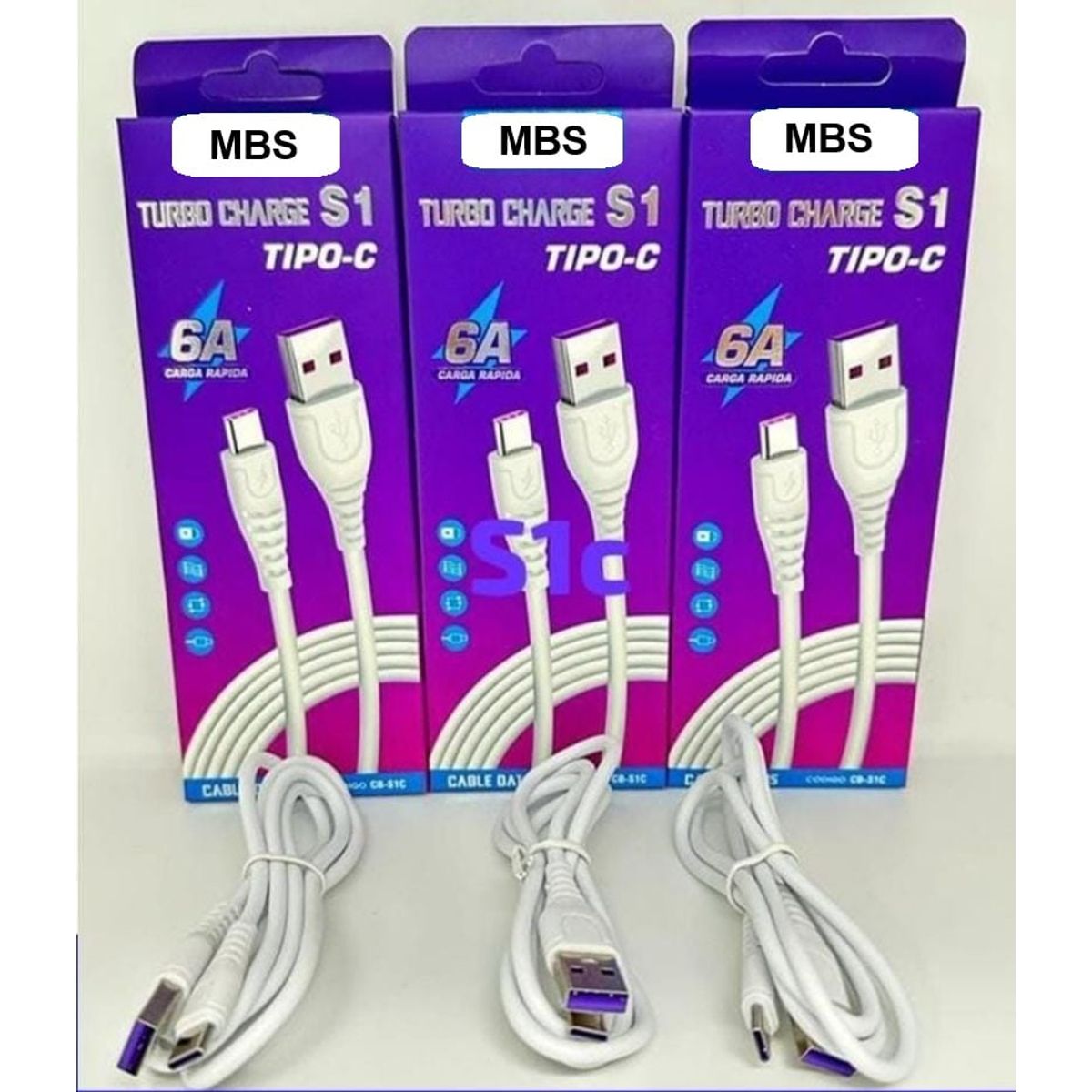 MORITA BAG STORE - CABLE TIPO C PARA CELULAR CHARGE S1