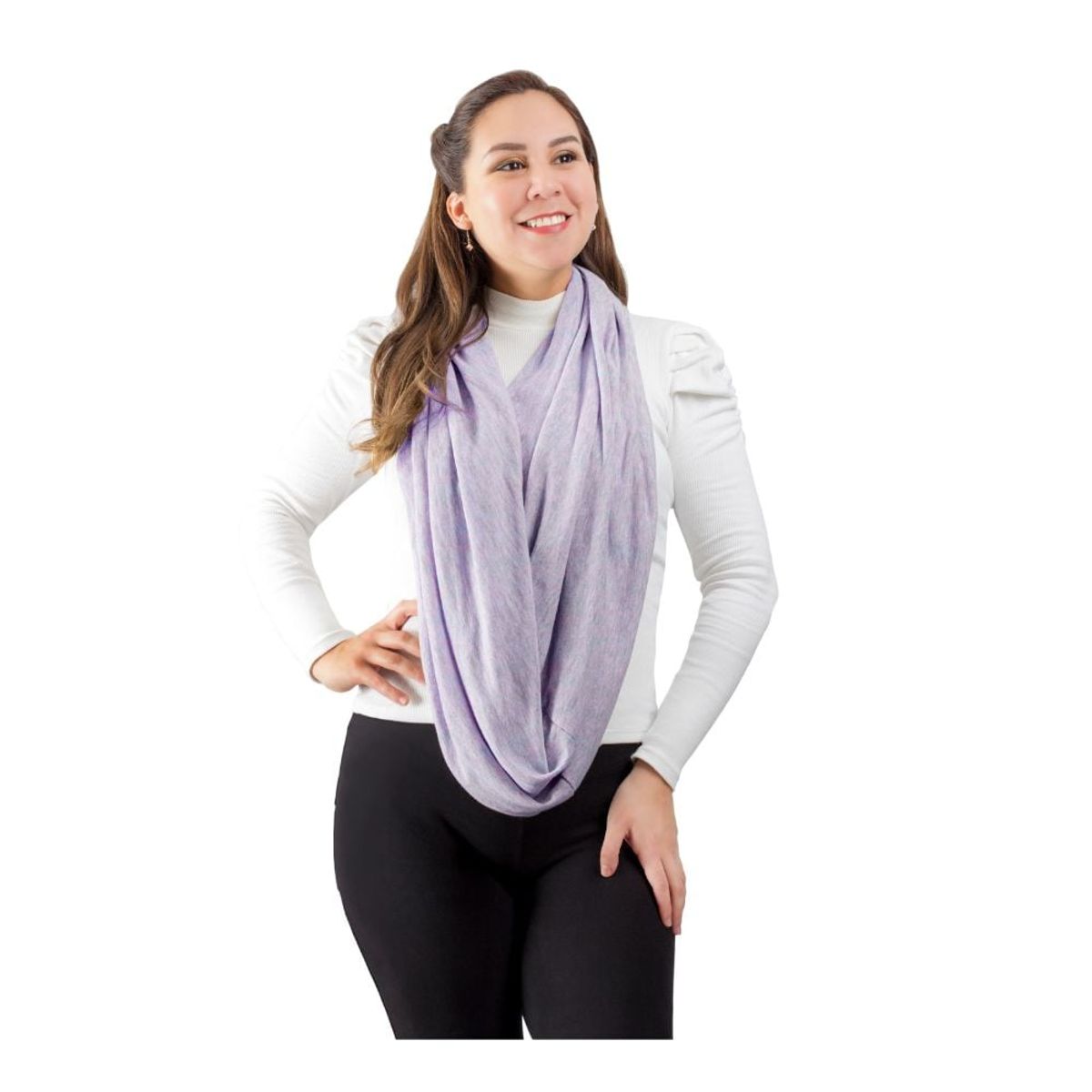 EUBEBE - Cobertor de Lactancia Lila Multiusos Eubebe