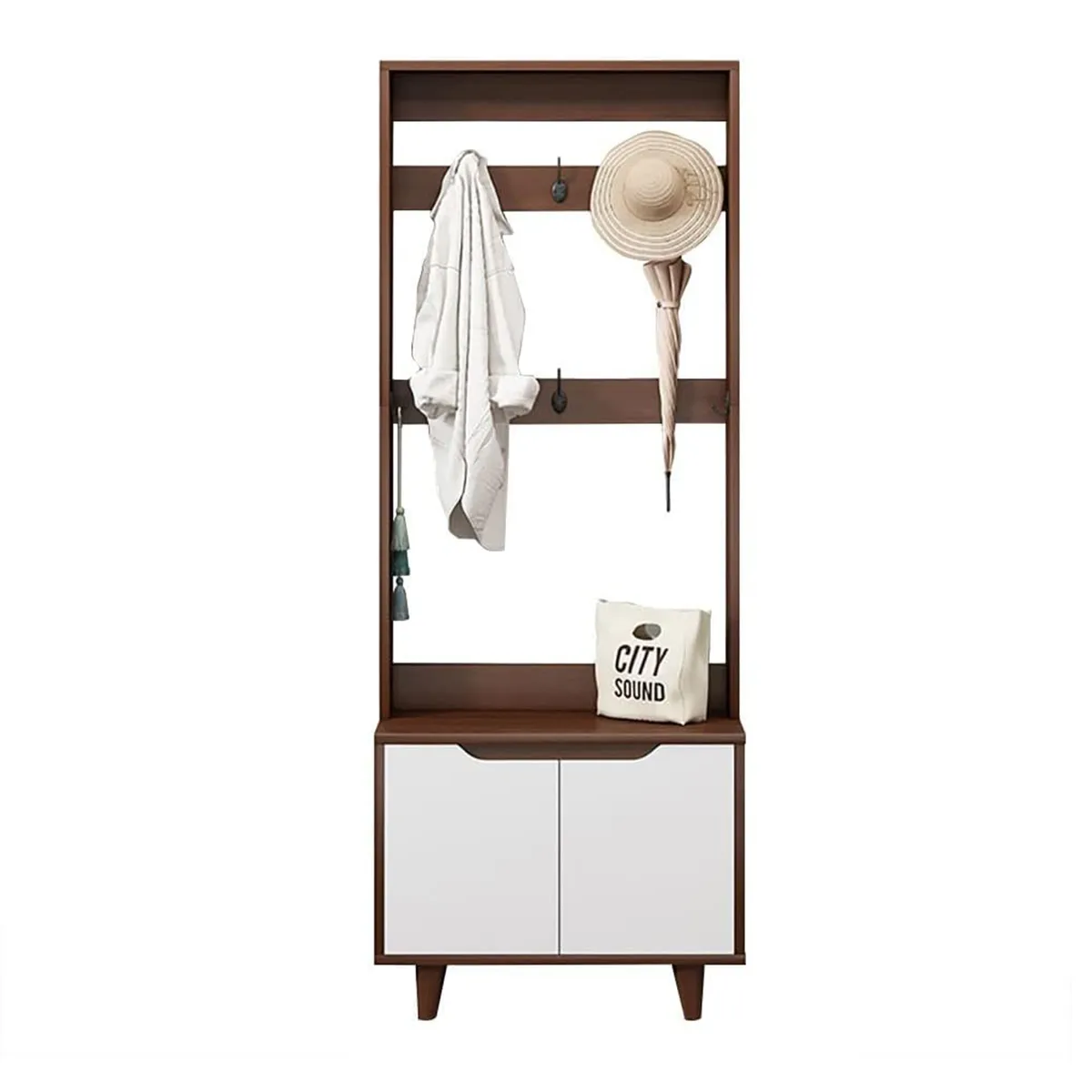 GENERICO - Zapatera con Perchero Mindy Amore Home