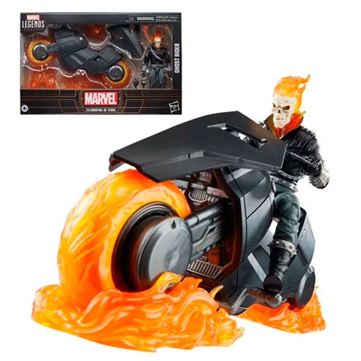 HASBRO - Marvel Legends Ghost Rider Danny Ketch con Motocicleta