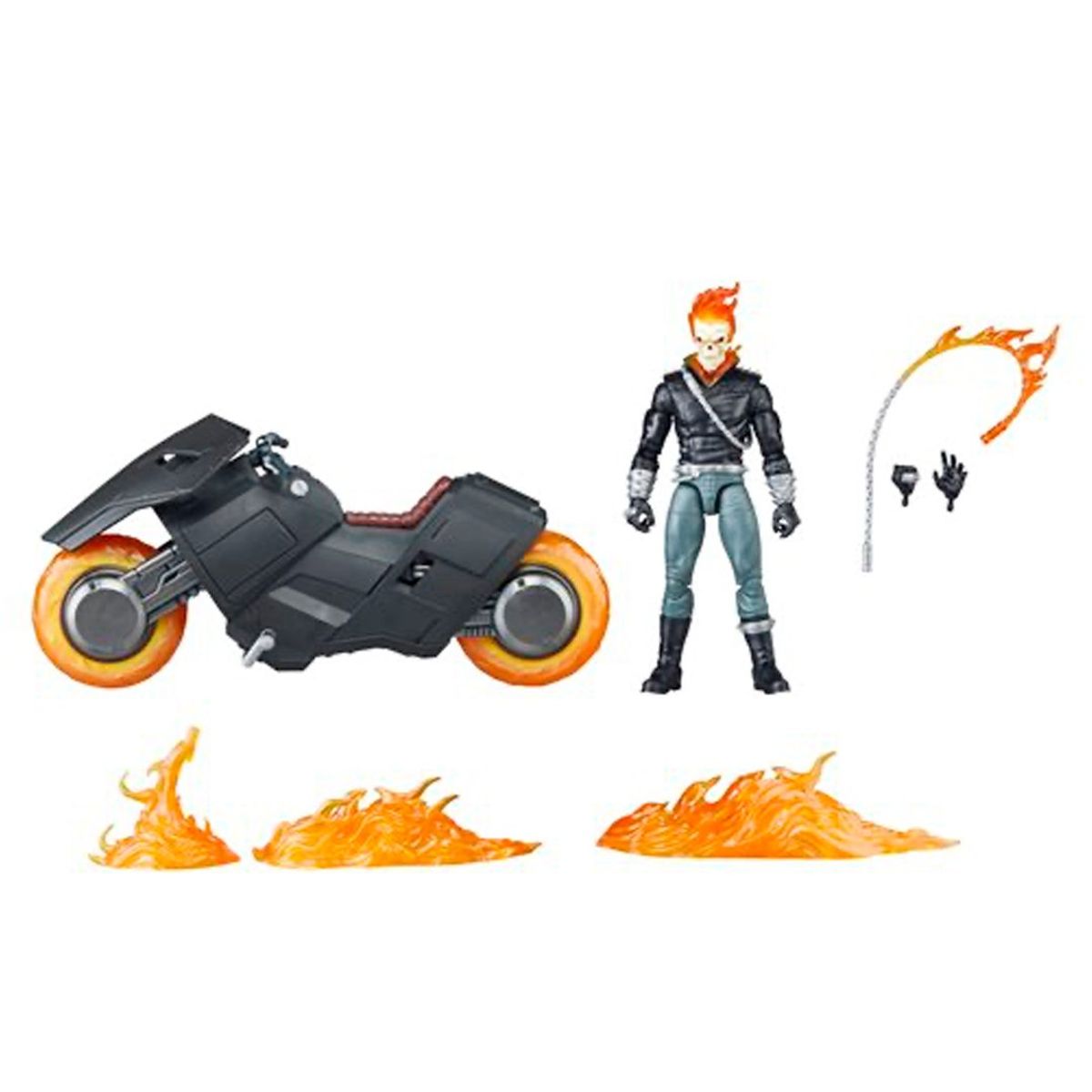 HASBRO - Marvel Legends Ghost Rider Danny Ketch con Motocicleta