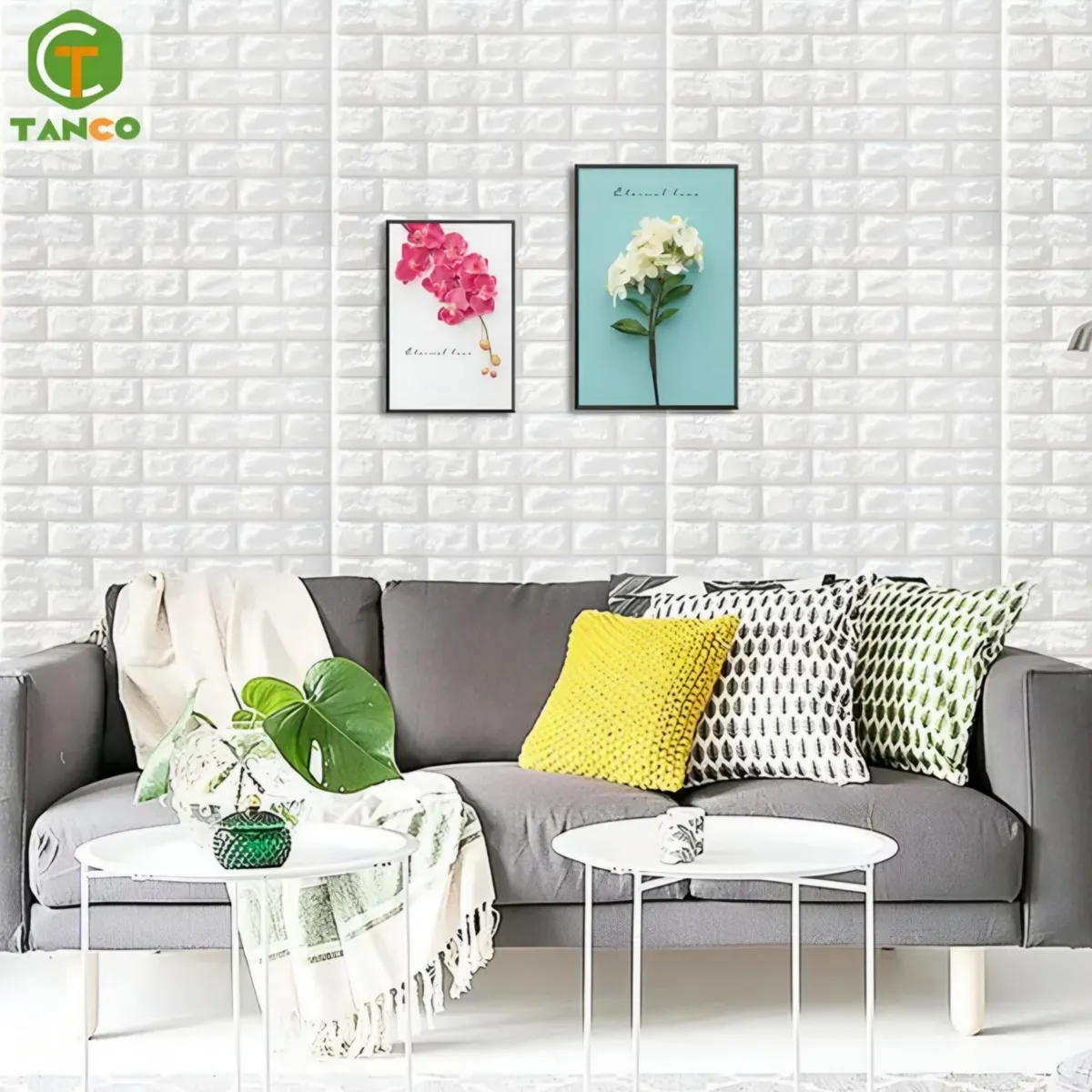 GENERICO - Papel tapiz 3D pegatinas de pared autoadhesivo hogar adorno de hogar