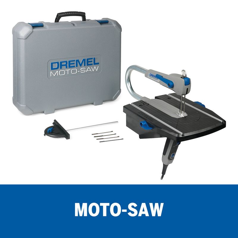 DREMEL - Sierra caladora portátil de banco 70 W Moto-Saw Dremel