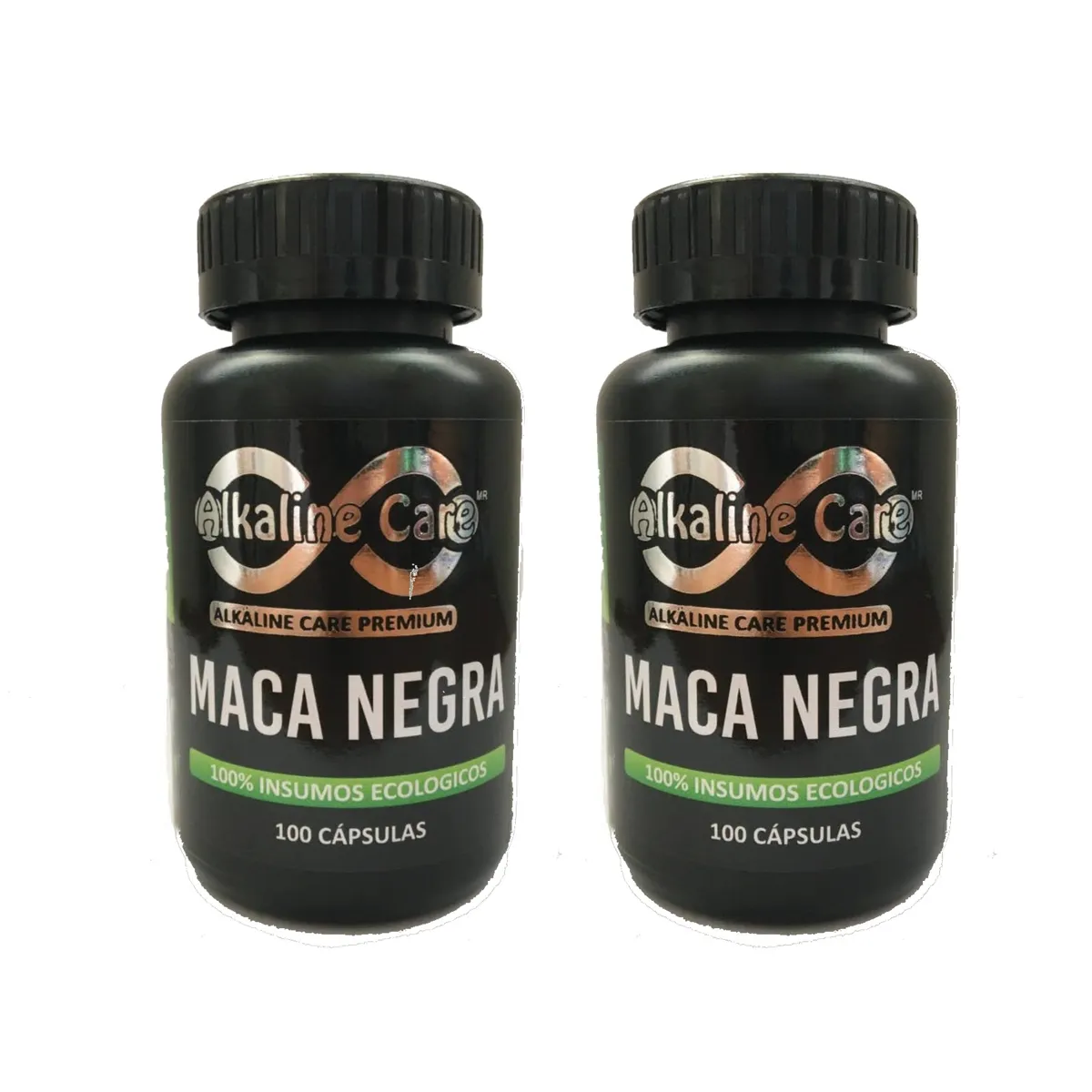 ALKALINE CARE - Maca Negra 200 Cápsulas Alkaline Care