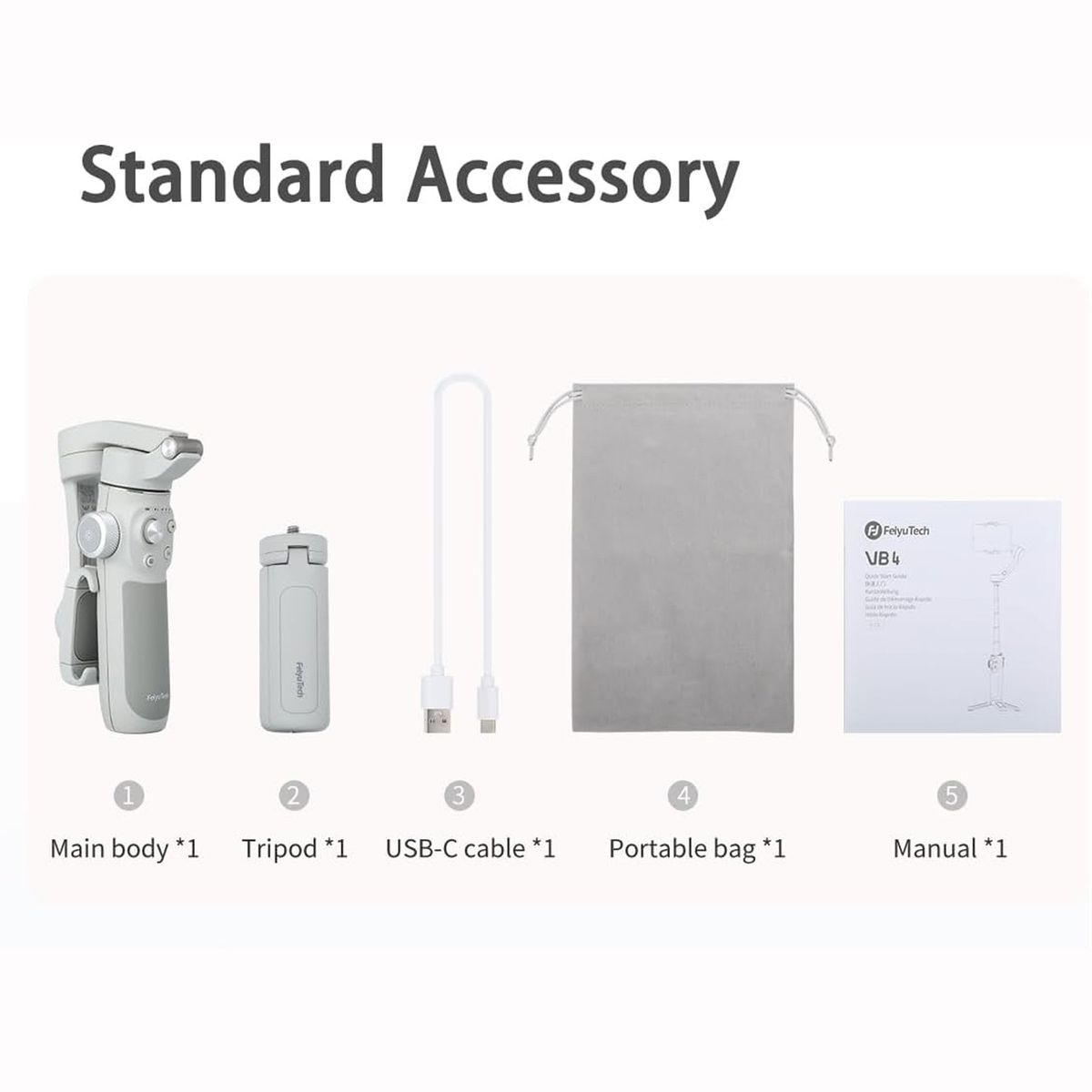 FEIYUTECH - Estabilizador FeiyuTech VIMBLE 4 para Smartphones Android  iOS