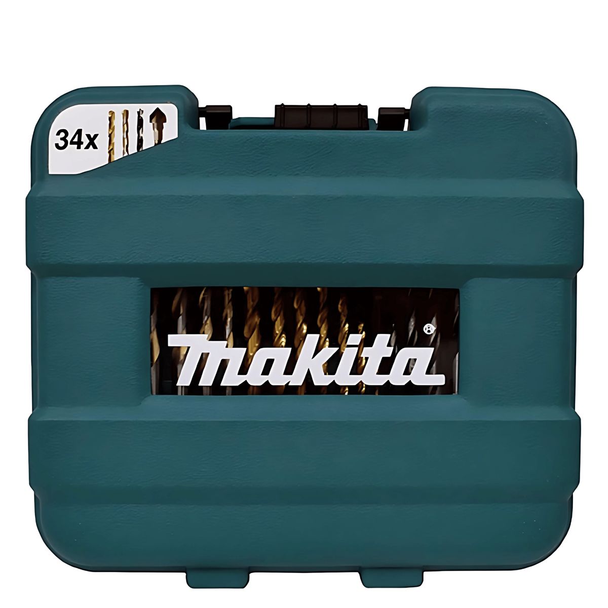 MAKITA - Set Combinado 34 Pzas Brocas, Dados y Puntas Makita B-68498 - Verde