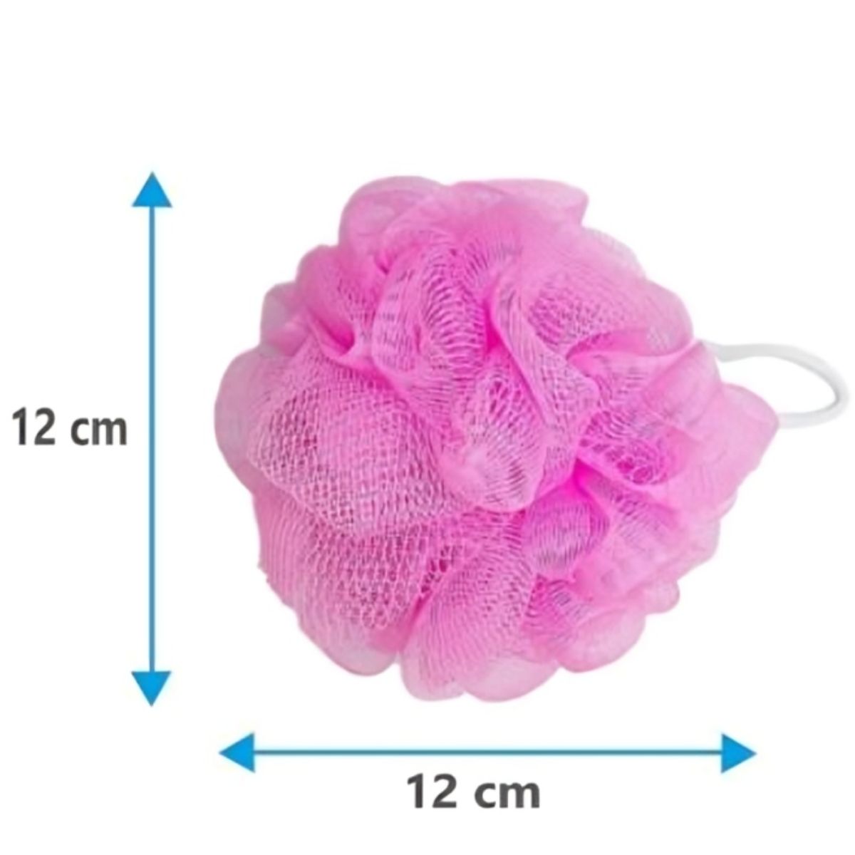 GENERICO - 10 esponjas exfoliantes de malla