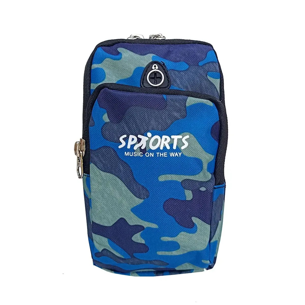 GENERICO - Funda Brazalete para celular Deportivo para Correr y ejercicios - Azul