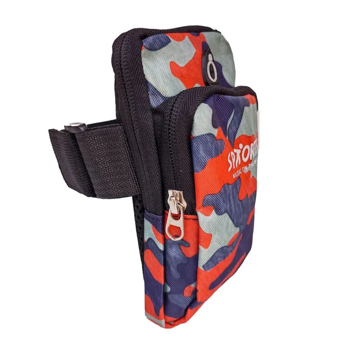 GENERICO - Funda Brazalete para celular Deportivo para Correr y ejercicios - Rojo