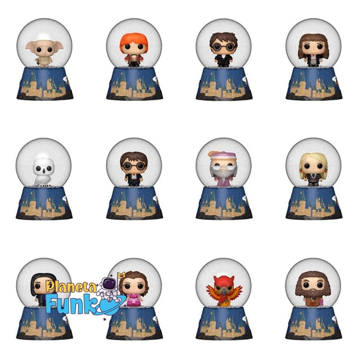 FUNKO - BOLA DE NIEVE NAVIDAD HARRY POTTER PERSONAJE ALEATORIO