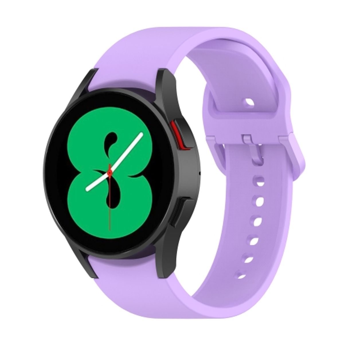 GENERICO - CORREA SILICON PARA SAMSUNG GALAXY WATCH 4 LILA