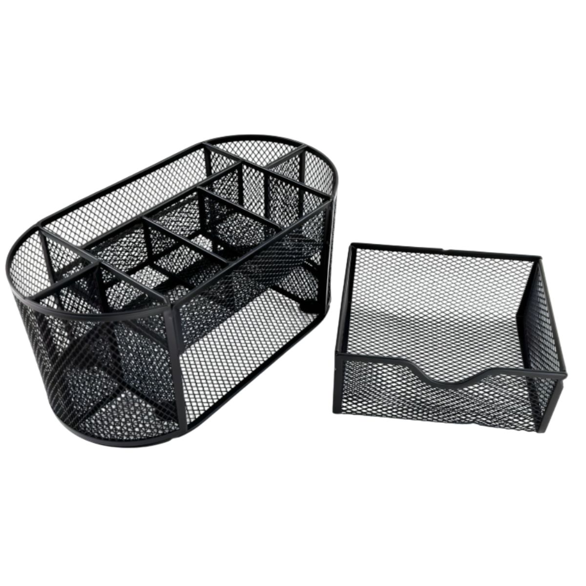 GENERICO - Organizador Portalapiceros para escritorio metálico