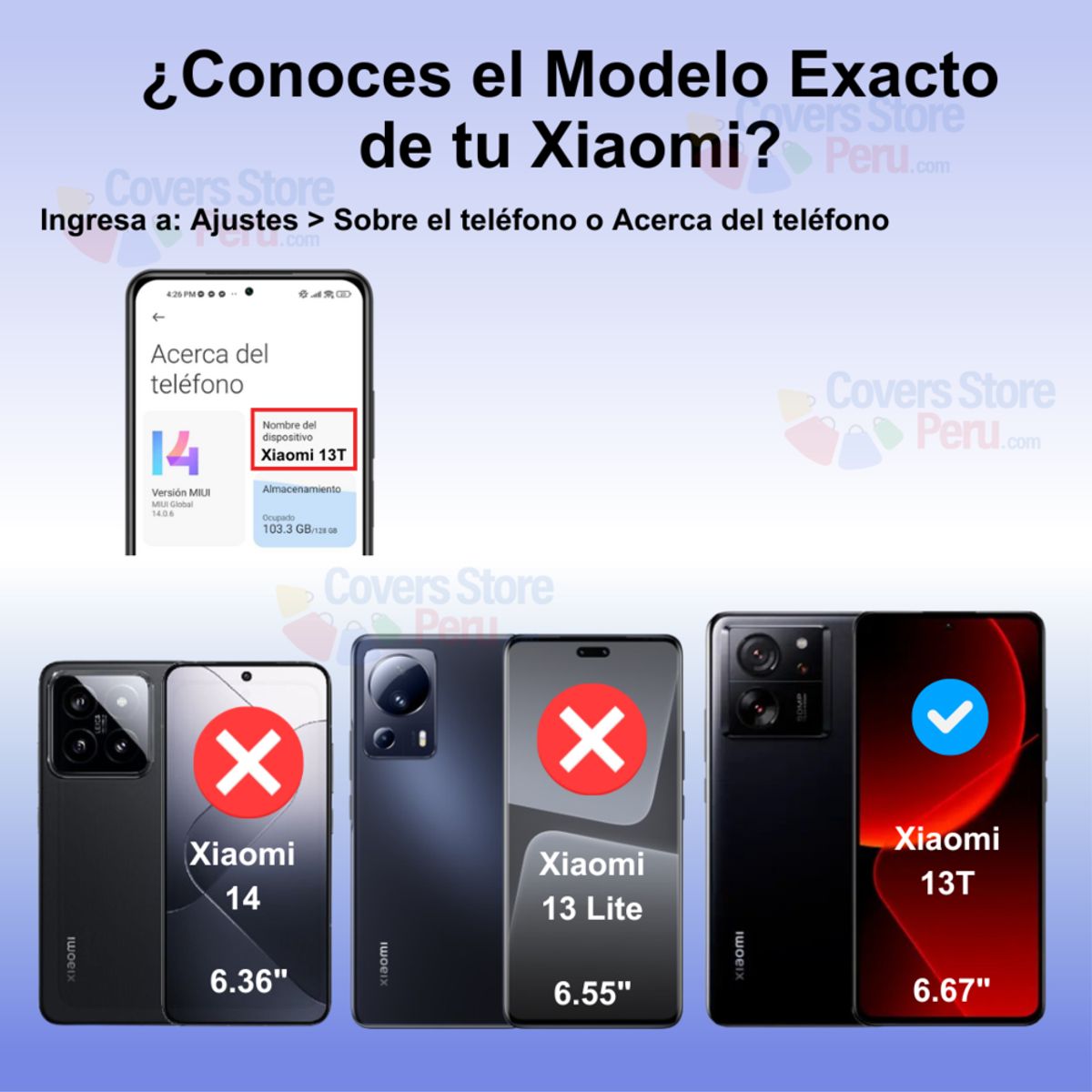 GENERICO - Mica de Xiaomi 13T Vidrio Templado Anti-Espía Antishock