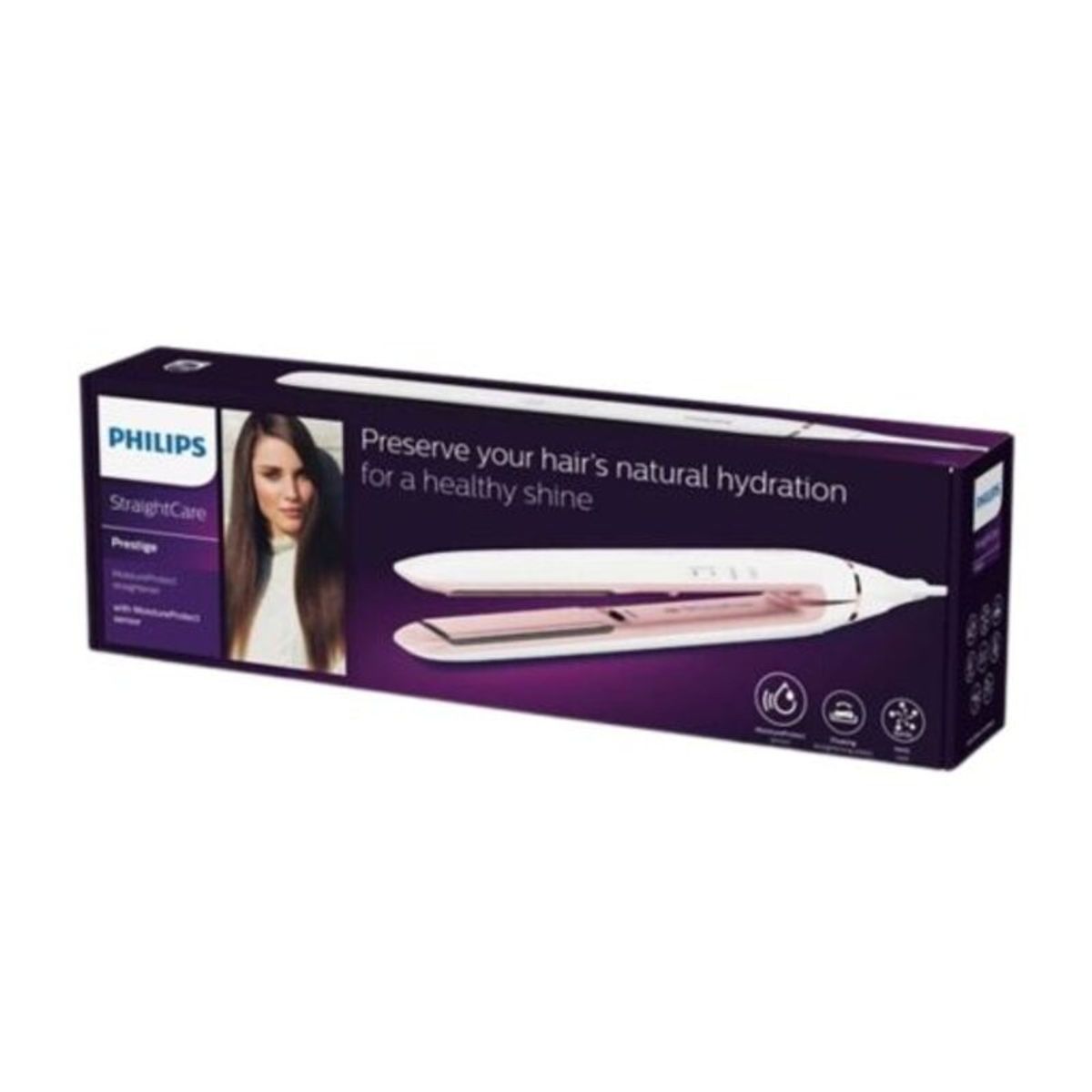 PHILIPS - Plancha Philips c/sensor de Humedad HP8372 00