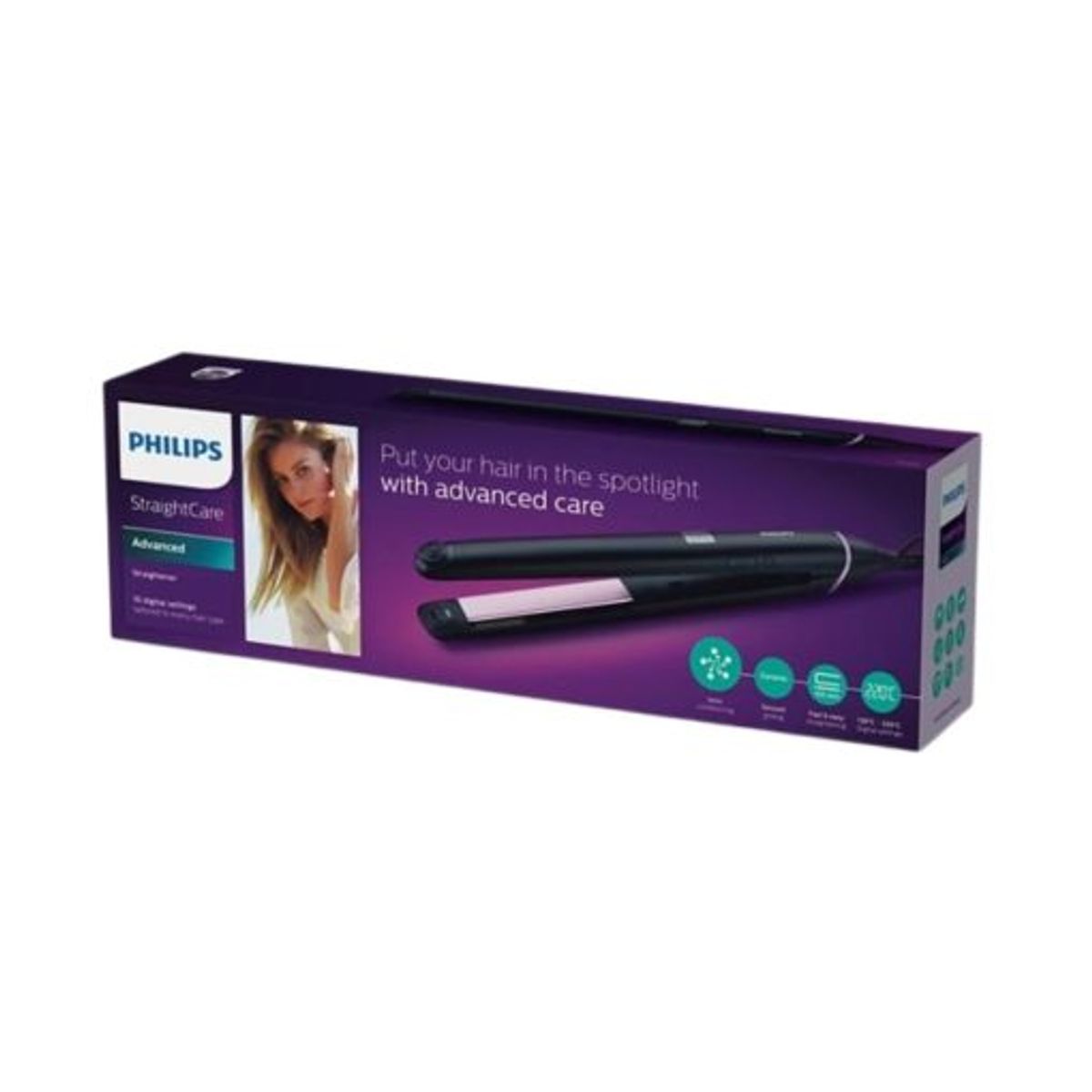 PHILIPS - Plancha Philips c/ionizador BHS674 00