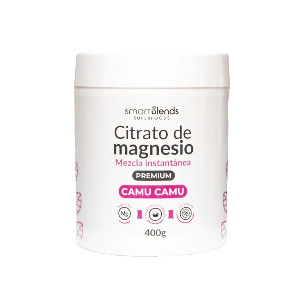 GENERICO - Citrato de Magnesio Premium con Camu Camu x 400 g - Smart Blends