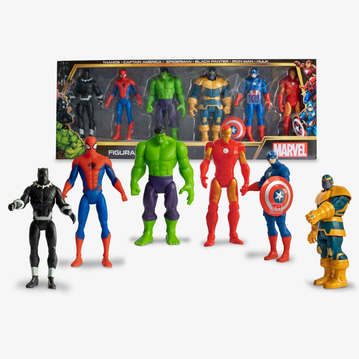MARVEL - Set De Figuras MARVEL M-6