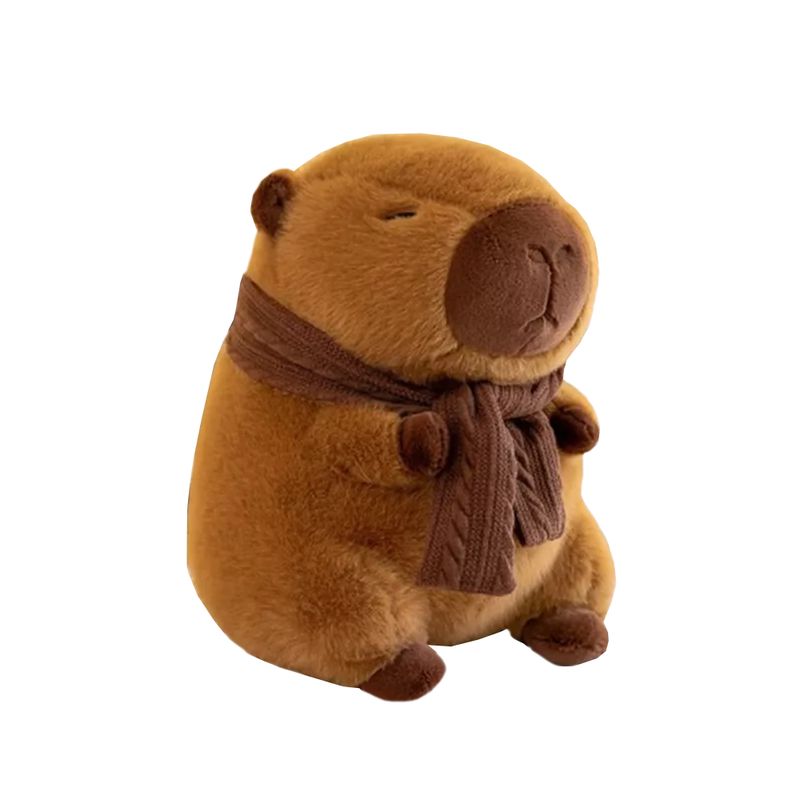GENERICO - Peluche Capibara Bufanda Marron IP 11425