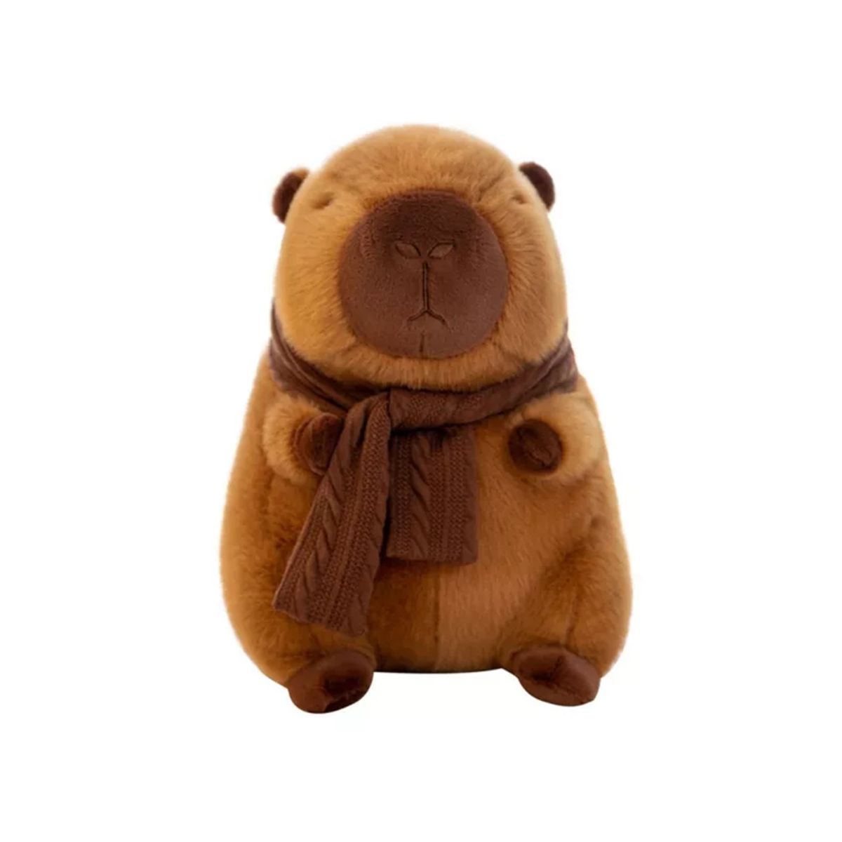 GENERICO - Peluche Capibara Bufanda Marron IP 11425