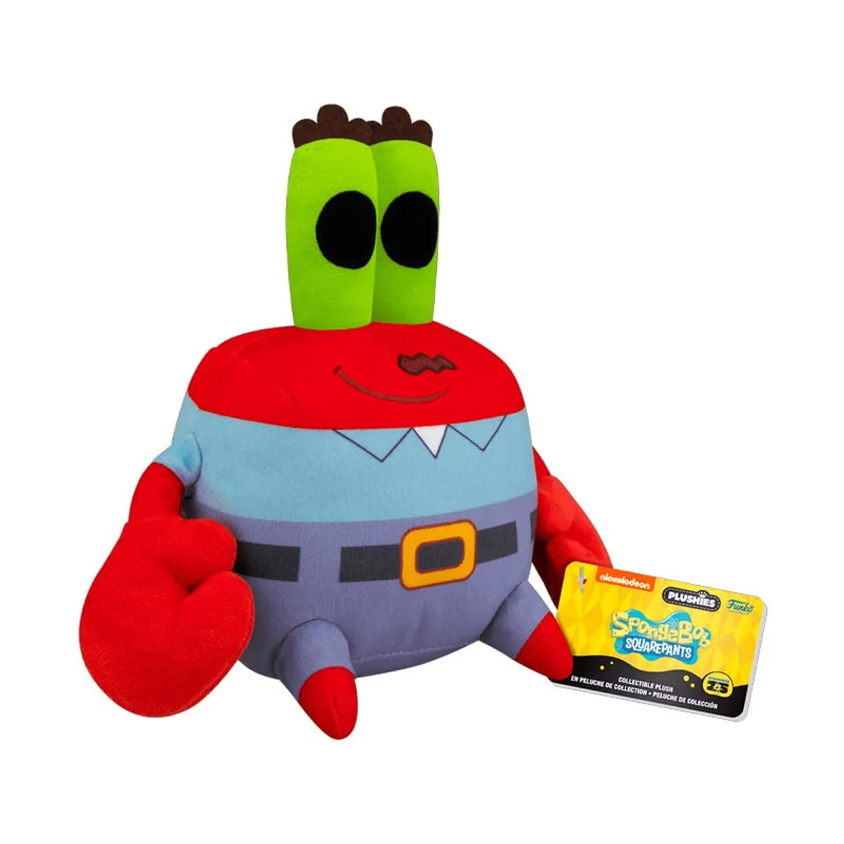 FUNKO - BOB ESPONJA MR KRABS FUNKO PLUSHIE PELUCHE