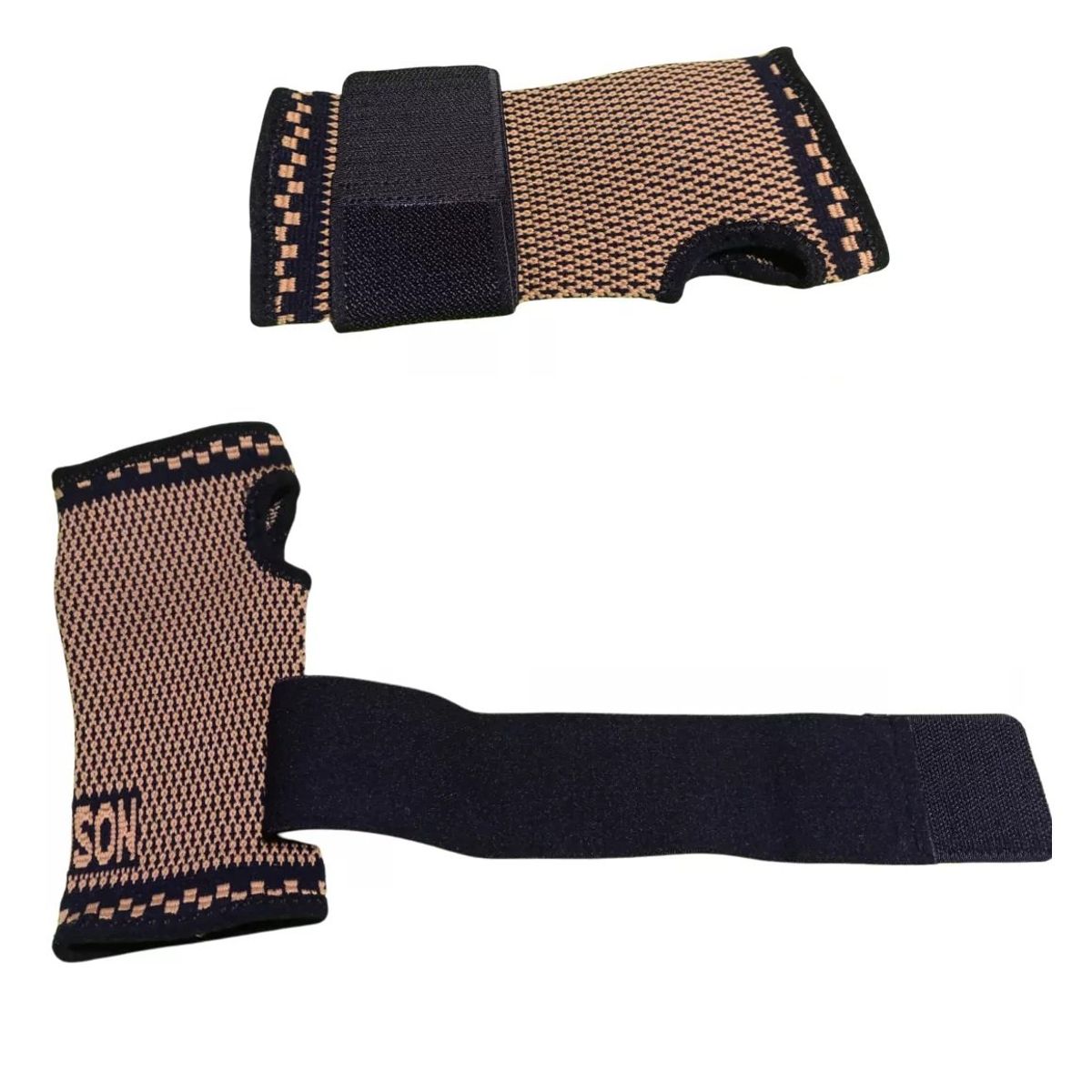 BRANSON - Muñequera palma Elastico Hilo Cobre Branson Talla L