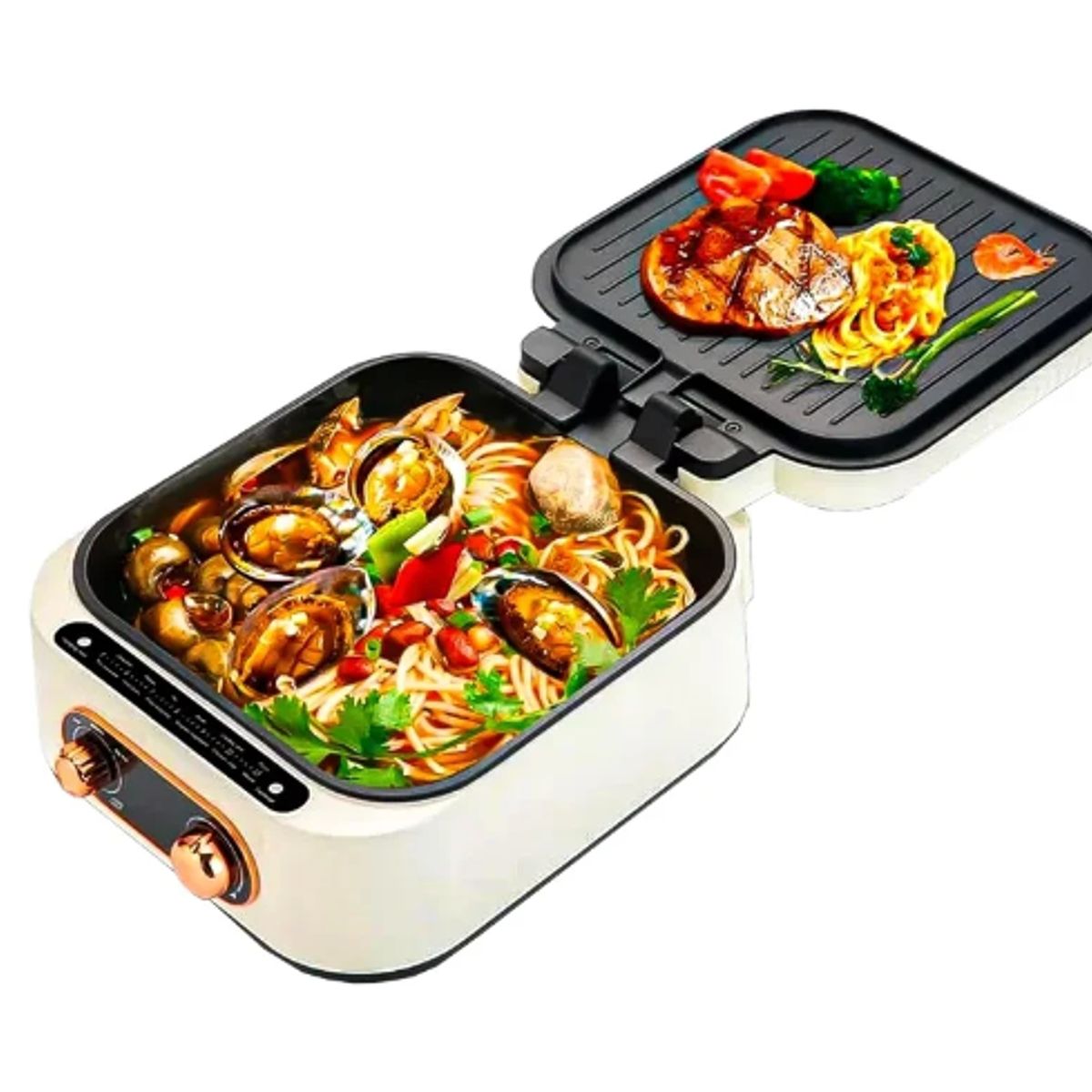 RAFF - PARRILLA ELECTRICA 3 EN 1