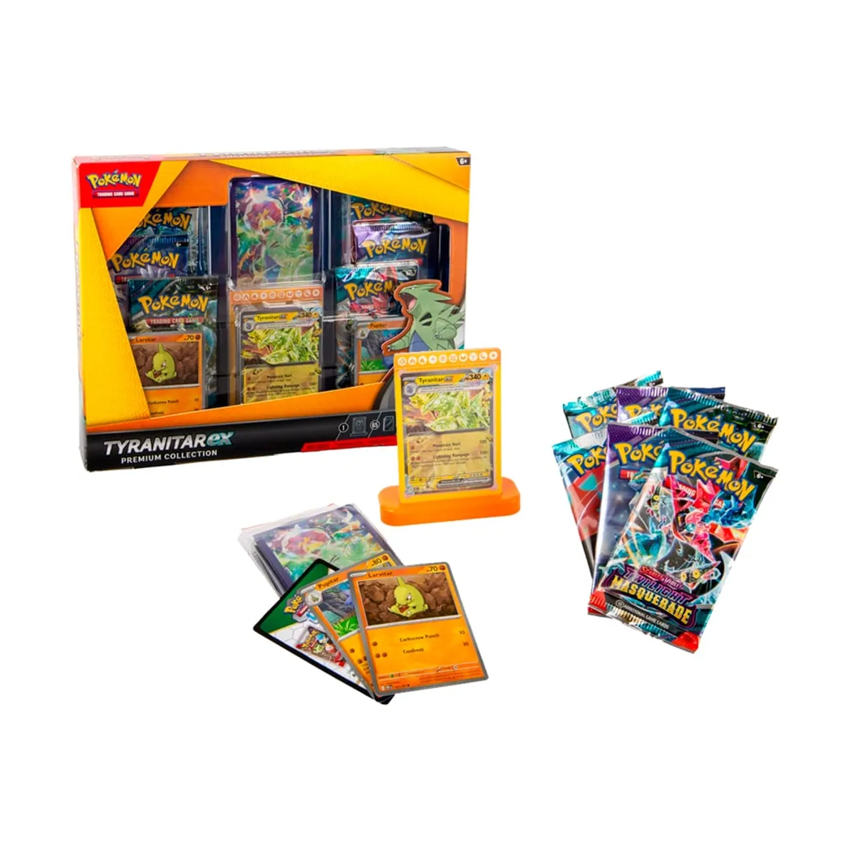 POKEMON - Pokemon TCG Tyranitar Ex Premium Coleccion Ingles