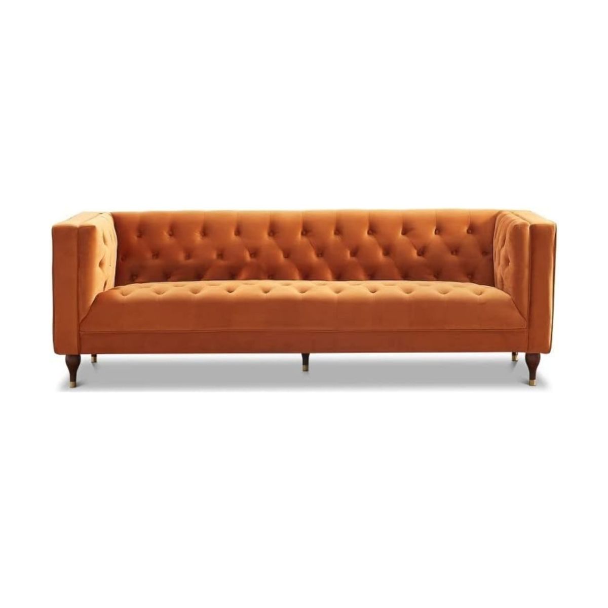 HOGAR & SPACIOS - HYS SOFA 3 CUERPOS MINA LADRILLO