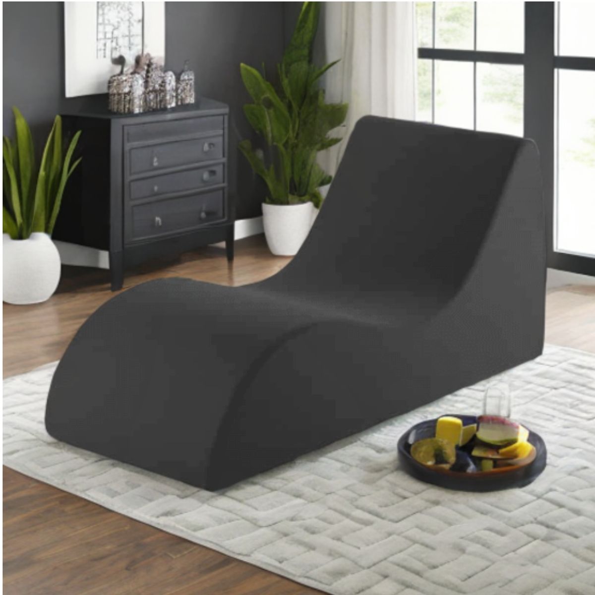 HOGAR & SPACIOS - HYS SOFA TANTRICO LORENA NEGRO