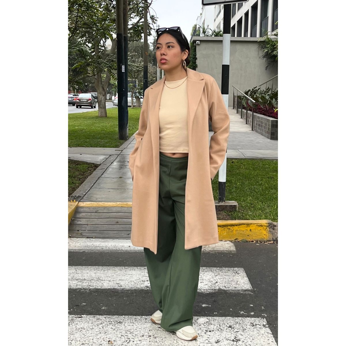 EQUI - Saco Olivia de Paño EQUI