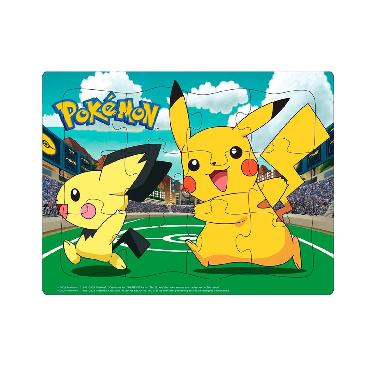 BUFFALO - Pokemon Puzzle Set de 4 Modelos Pikachu Eevee