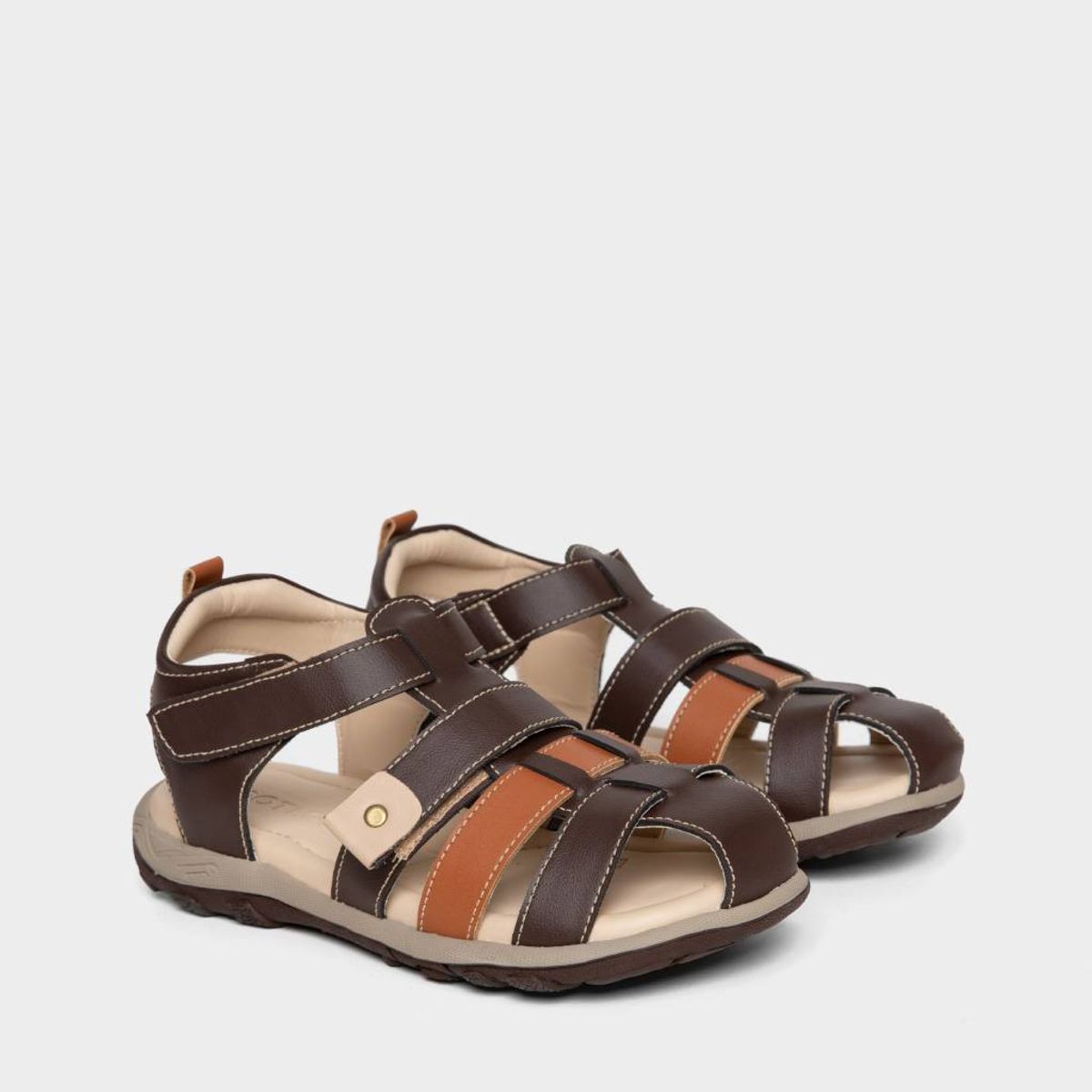 FOOTLOOSE - SANDALIAS NIÑOS FOOTLOOSE FPB-024 FRANCESCO MARRON