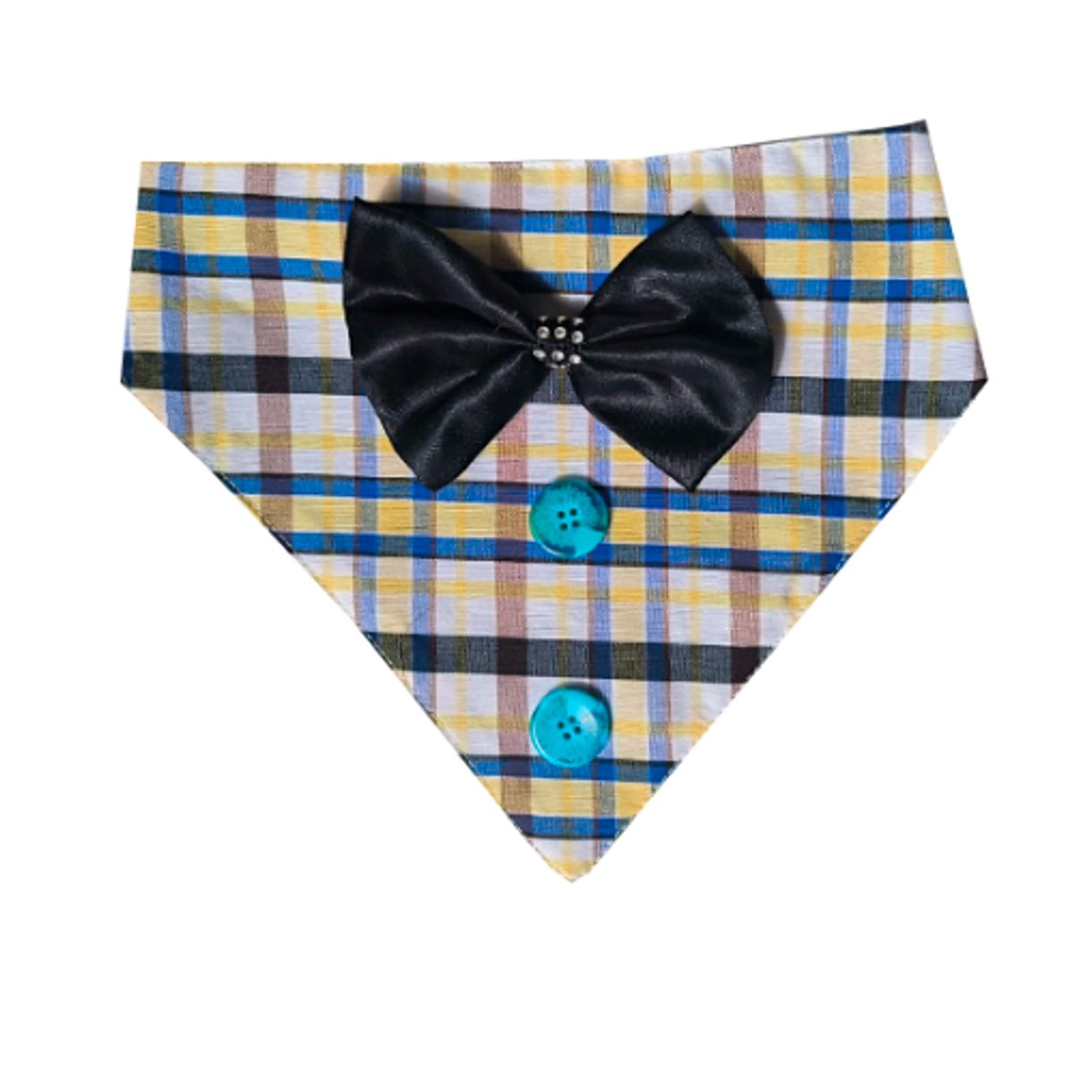 PRETTY CAN - Bandana para perros - cuadros - Talla S M y L