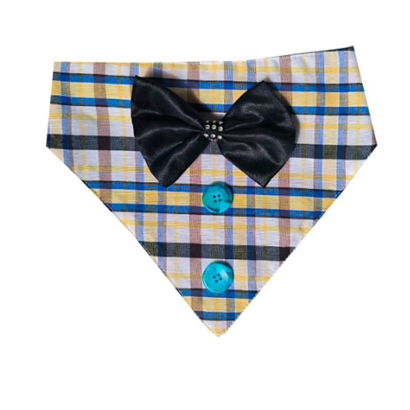 PRETTY CAN - Bandana para perros - cuadros - Talla S M y L