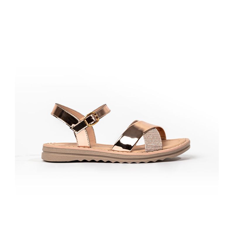 FOOTLOOSE - SANDALIAS NIÑOS FOOTLOOSE FJA-009 FELI ORO ROSA