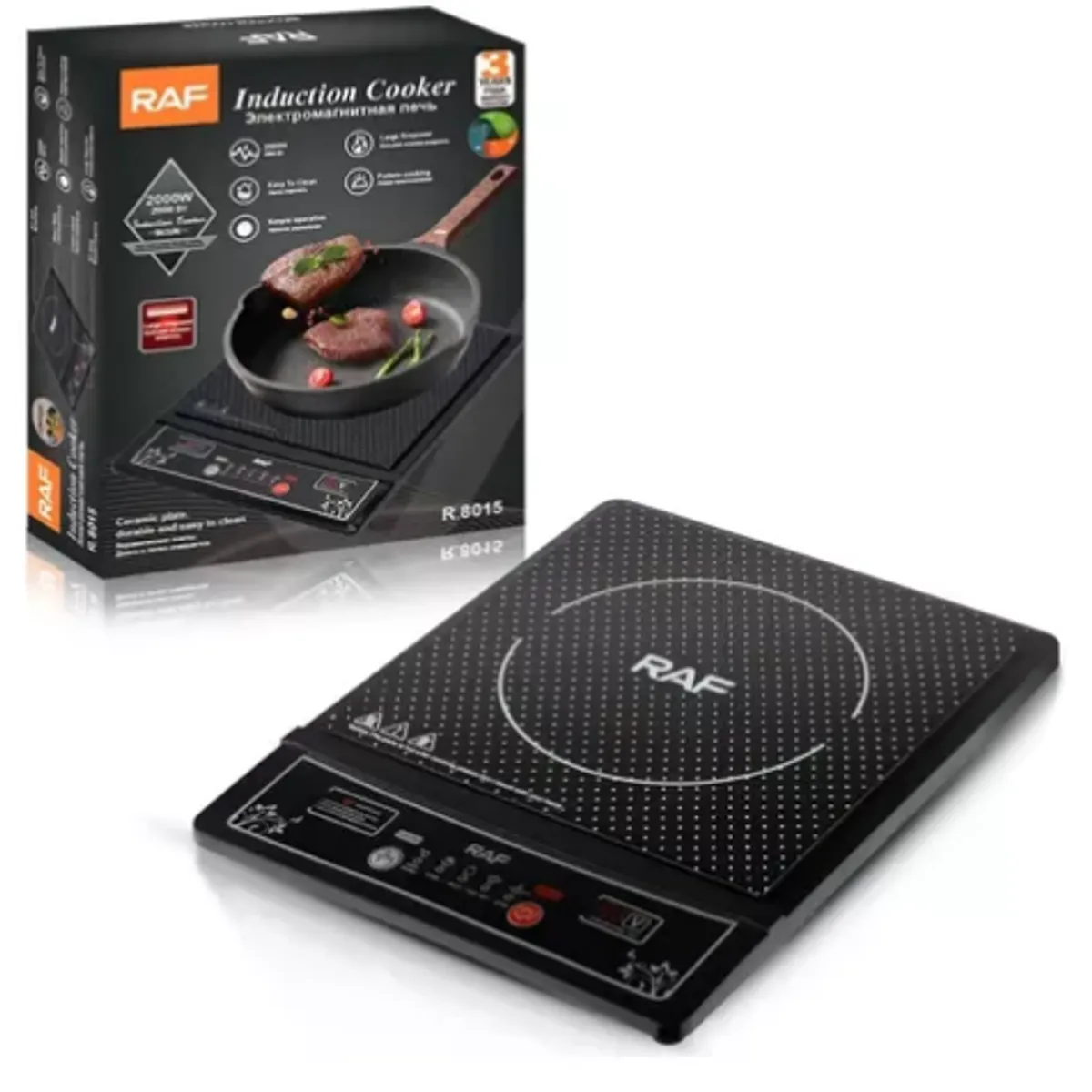 RAFF - COCINA DE INDUCCION DE 1 HORNILLA