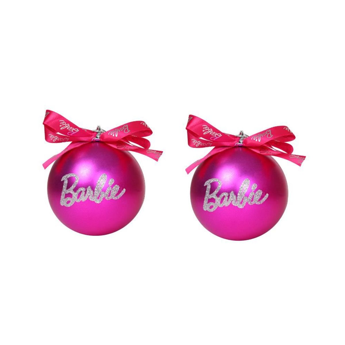 BARBIE - Set de Esferas de Navidad x 2 pcs Barbie Mod.9