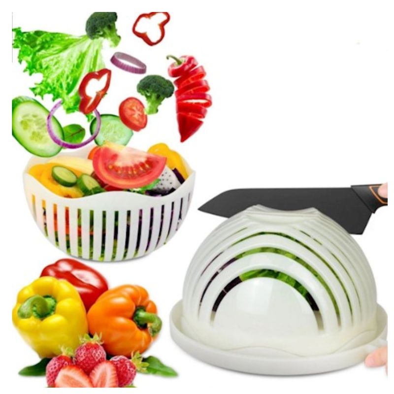GENERICO - Ensaladera Multifuncional 3 En 1