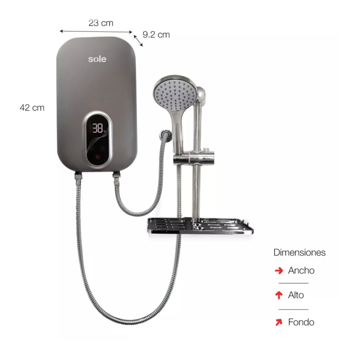 SOLE - Rapiducha Prime Sole con Accesorios SOLRD5500V3C