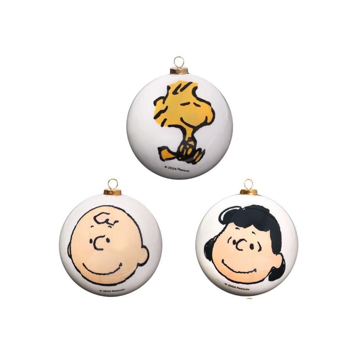 SNOOPY - Set de Esferas de Navidad x 3 pcs Snoopy Mod.6