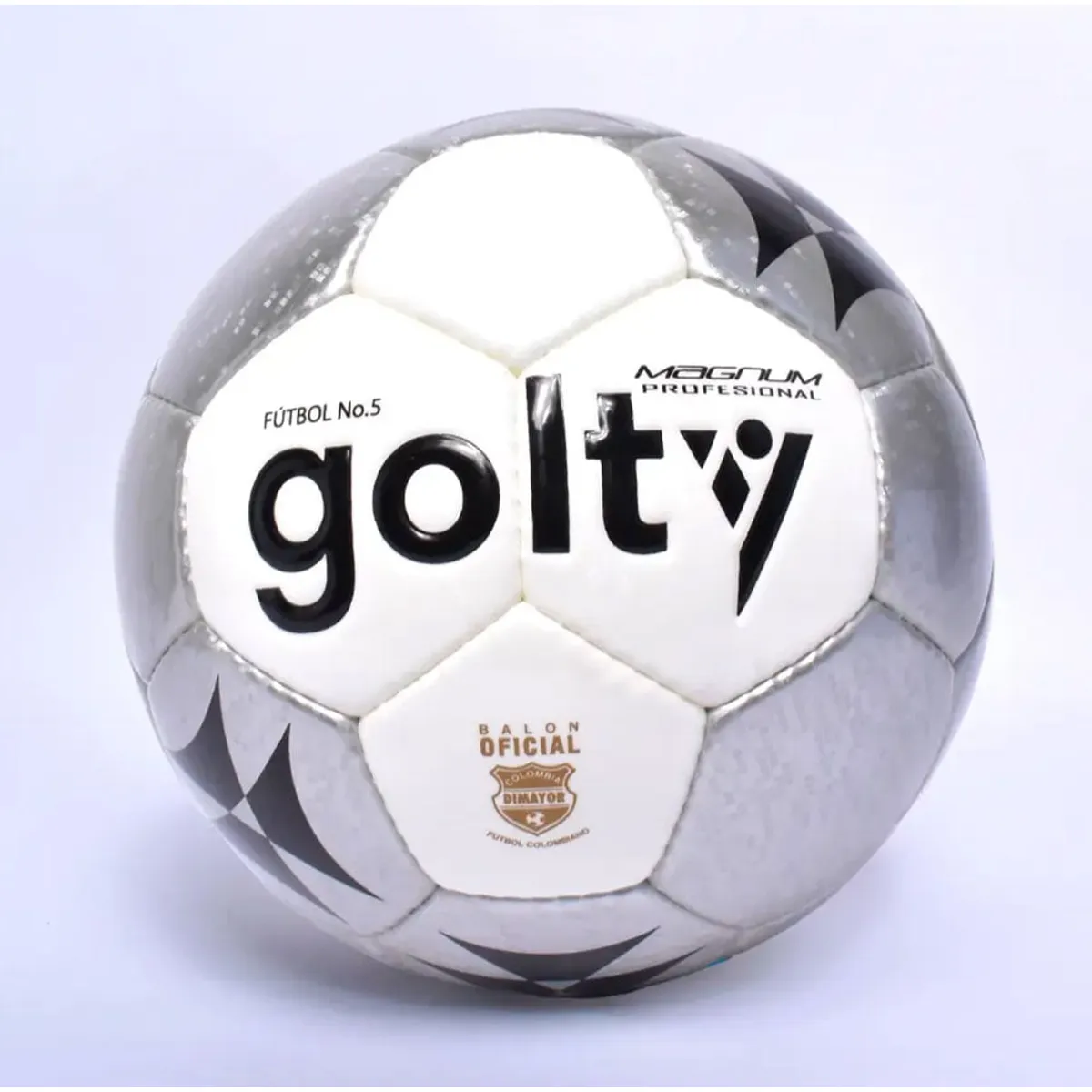 GOLTY - GOLTY PELOTA DE FUTBOL MAGNUM PRO GRIS SZ5 - TALLA 5