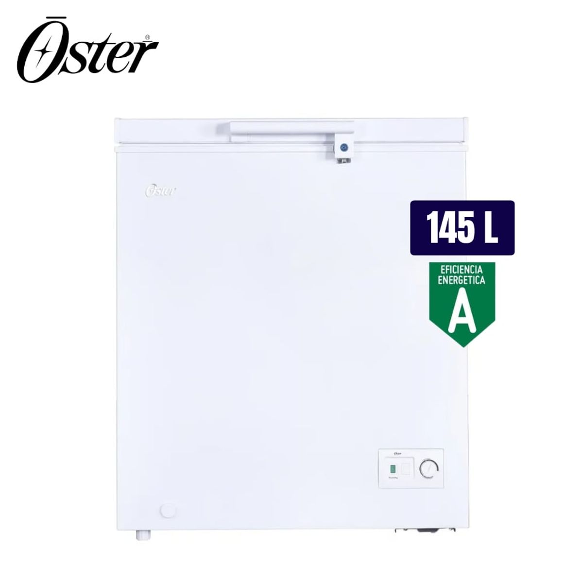 OSTER - Congeladora Oster 145L OS-PCF5001WE Blanco