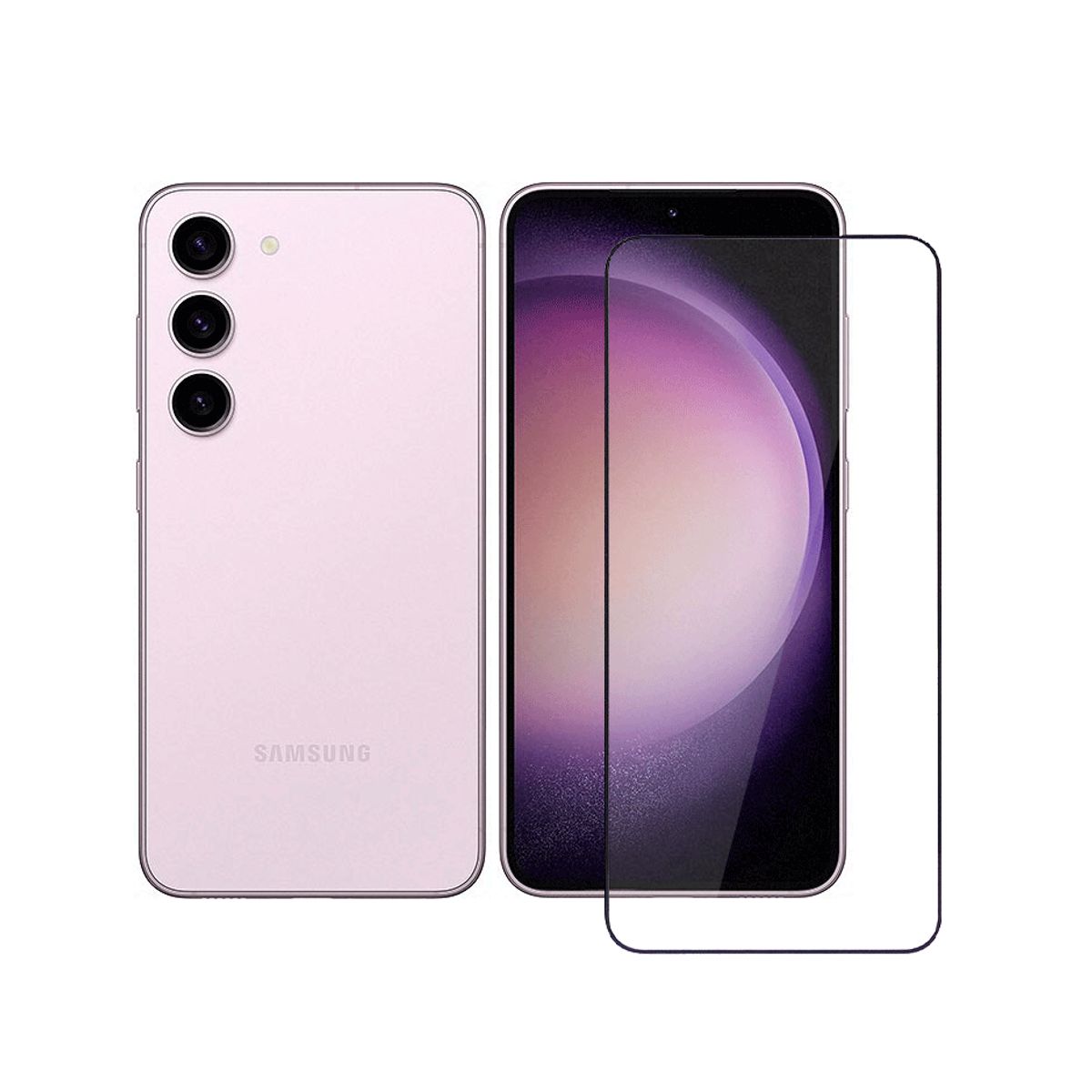 ERHAVE - mica de vidrio para Samsung Galaxy S23