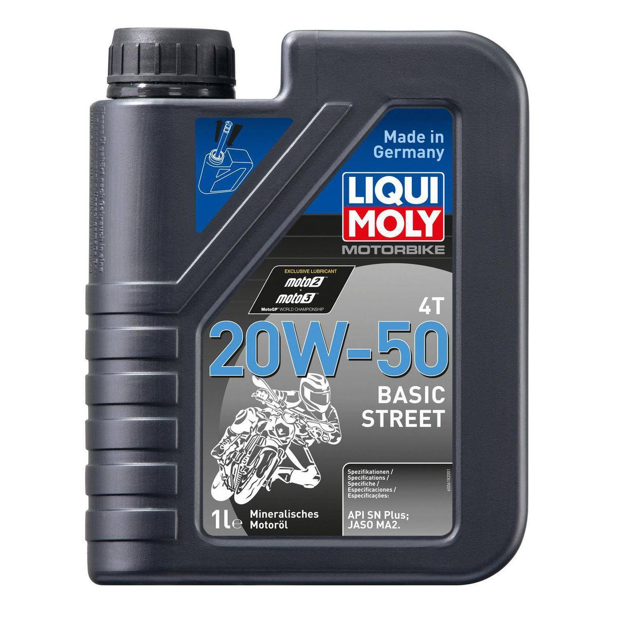 LIQUI MOLY - ACEITE LIQUIMOLY MINERAL 4T 20W50